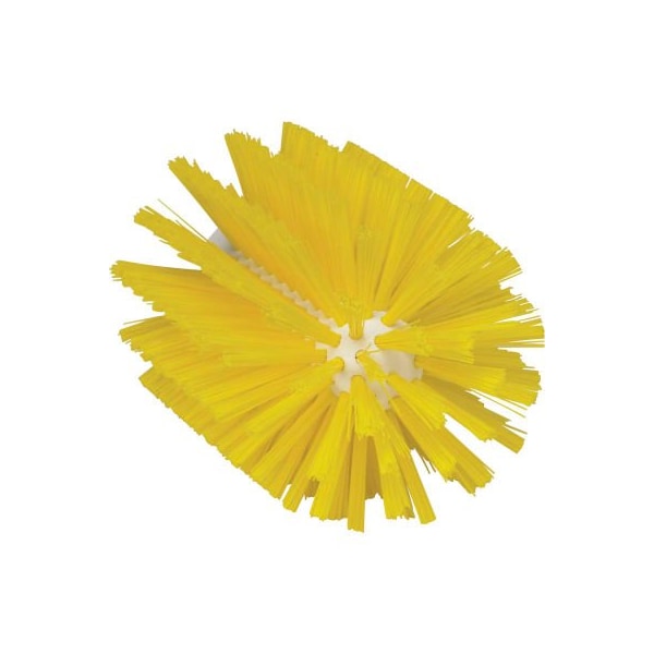 Vikan 4.0in Pipe Brush- Medium, Yellow